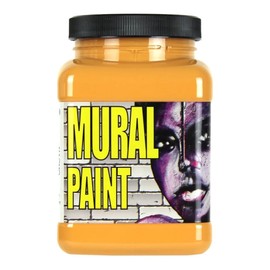 CHROMA Acrylic Mural Paint for Interior and Exterior Murals - Lightfast, Mixable, Hard-Wearing Vibrant Pigment, 16 oz Nacho (2504)