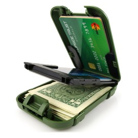 Flipside Flipside Wallets 4 RFID Blocking Wallet for Men Trooper Green Edition with Removable Money Clip - Slim, Secure and Crush Resistant