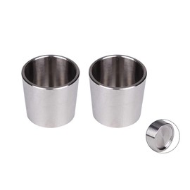 Replacement Titanium Inserts for Peak Accessory Bowl, Recessed Bottom,2pcs
