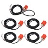 5Pcs Proximity Switch NPN Normally Open 100Hz Response Frequency IP65
