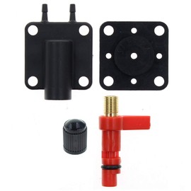 MOTOALL 18-7044 Primer Solenoid Service Maintenance Valve Kit Compatible with 18-7044 Johnson Evinrude 175158