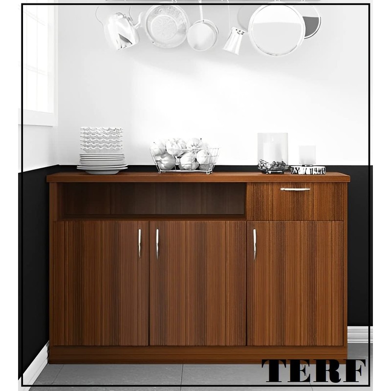 TERF® Traditional Polished Chrome D-Shape Back Fix Pull Handle 100mm