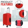 STROMGUARD Suitcase Cover, TSA Approved, Durable, Washable, Universal Size, Red
