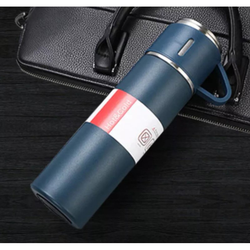 KH Termo Set 3 Tazas Para Frío Y Caliente Acero