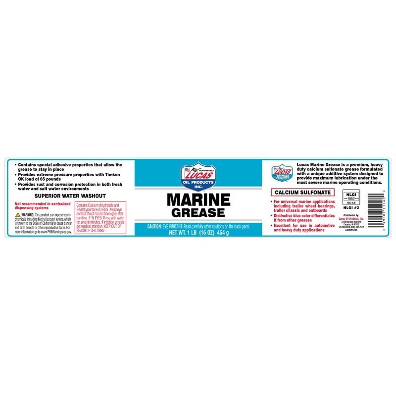 Lucas Oil 11148 Marine Grease - 1 Pound Tub