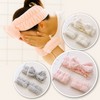 Lagoodpic Wash Face Band Makeup Headband Soft Hairband Gray