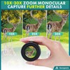 Zoom Monocular 10-30x40 - Lightweight Pocket High Power Monoculars for