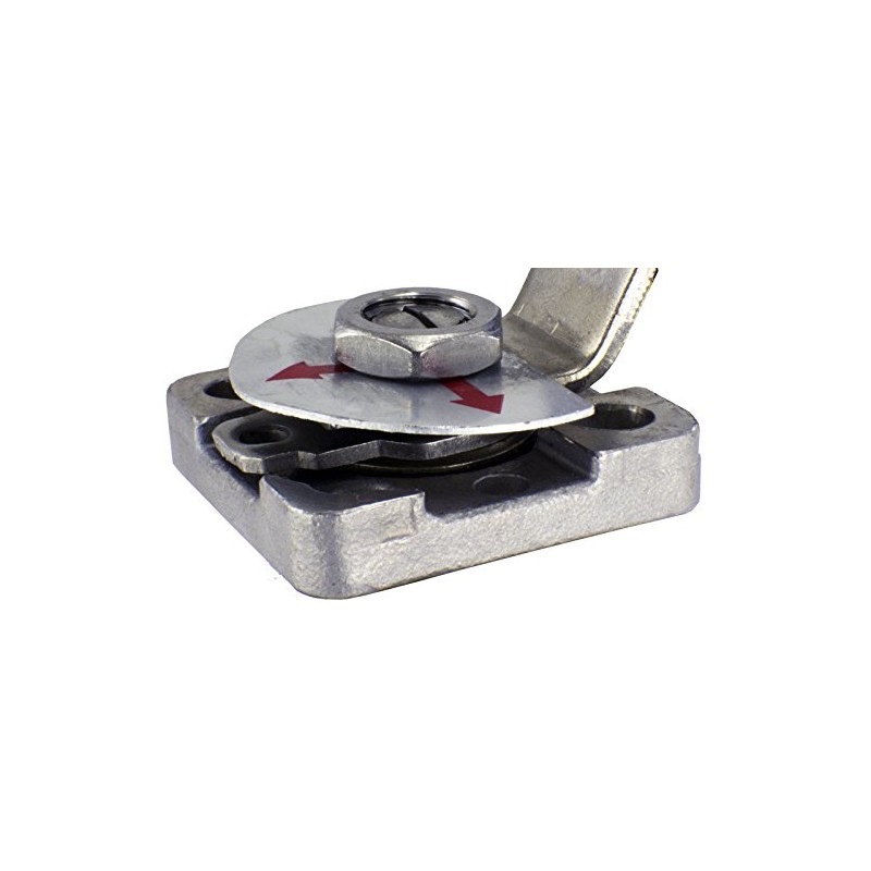 WOG200 3-Way 304 Stainless Steel Ball Valve L-Type 1" NPT