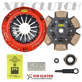 XTD STAGE 3 MIBA CLUTCH KIT COMPATIBLE WITH 06-17 IMPREZA WRX BAJA LEGACY EJ255 2.5L 2.0L