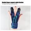 Two Fingers Splint Broken Injury Finger Adjustable Support Protective Correction