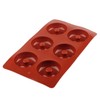 6 Cavity Donut Silicone Chocolate Molds Doughnut Pan Baking Mold