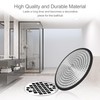 LEKEYE Shower Drain Hair Catcher | Strainer | Shower Stall