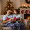IFFEI Matching Family Pajamas Sets Christmas PJ's with Short Sleeve