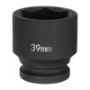 QUARKZMAN Deep 6 Point Impact Socket 3/4" Drive 39mm Metric