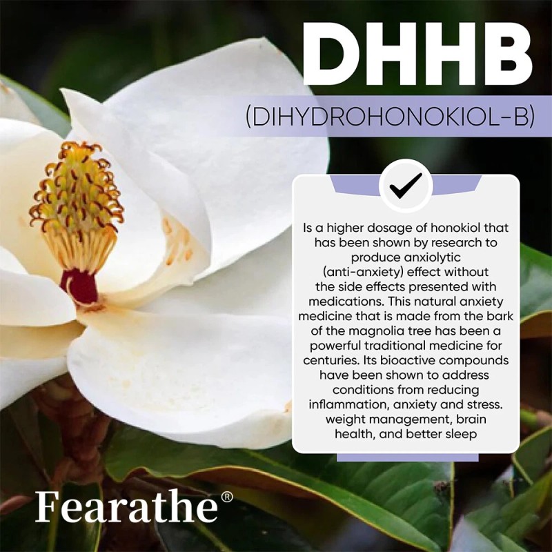 Fearathe DHH-B120 capsules - Reduce stress and promote a healthy