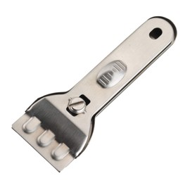 KitchenCraft Ceramic Hob Scraper, Stainless Steel, 28 x 28 x 30 cm