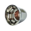 10 ALCOA 33mm Chrome Push On Hex Lug Nut Cover