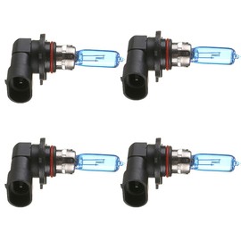 ESUPPORT 9005 HB3 6000K Xenon Gas Halogen Headlight White Light Lamp Bulbs 100W Pack of 4