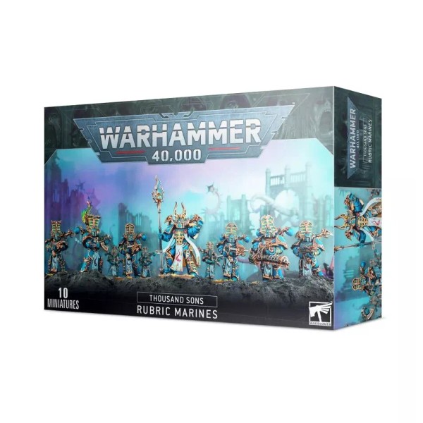 Games Workshop Thousand Sons Rubric Marines Chaos Warhammer 40K NIB