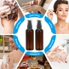 PATIKIL Travel Pump Bottles, 6 Pcs 3.4Oz(100ml) Leak Proof Refillable