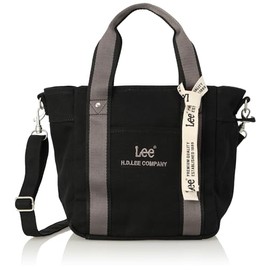 Lee 320-1303 320-1303-01 Cotton Mini Tote Shoulder Lightweight Multi-functional Large Capacity Black, Black
