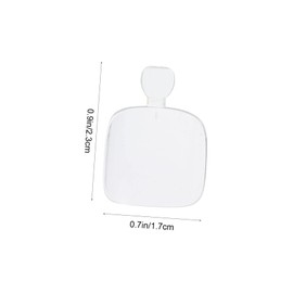 HONMEET Diy Nail Art Tips 500pcs Toenail Decor Full Cover Toe Nail Art Supplies Natural Pretty Suitable for Occasions