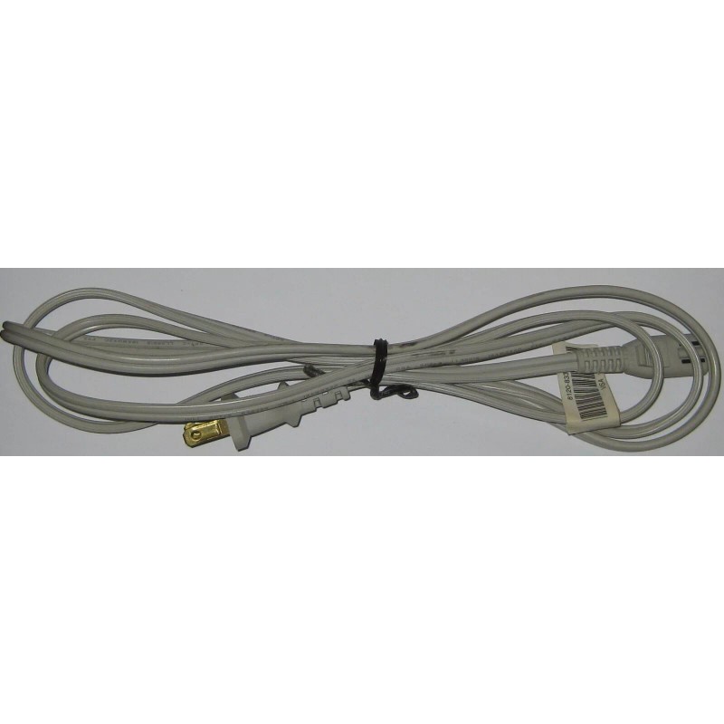 Unbranded White Power Cable for Power Adapters - 2 Sockets