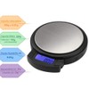 American Weigh Scales AXIS-100 Digital Pocket Scales, Stainless Steel, Backlit