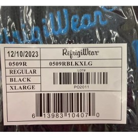 RefrigiWear NEW Refrigiwear 509 XL Gloves Black Blue