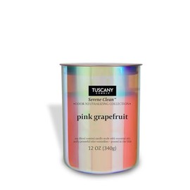 Empire Candle Pink Grapefruit Scented Jar Candle, 12 oz, Burn Time 50 Hours, Home Fragrance, Room Accessories