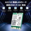 Intel Wi-Fi 6E AX210NGW Wireless LAN M.2 WiFi Wireless Card