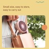 Portable Neck Fan Dual Head Bendable Wearable USB Rechargeable Hand