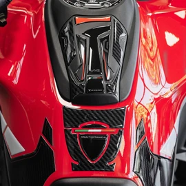 Resin Bike Motorcycle 3D Stickers Compatible with Ducati Multistrada V4 2024-2025. Bike Tank Protector from Impact and Scratches. Sticker 3D Resin Gadget Moto