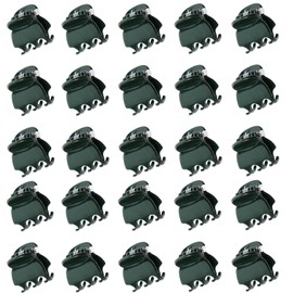 Comforty Pack of 100 Orchid Sticks Clips for Plants, Plant Clips, Small, Plastic Plant Clips for Orchid Support