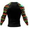 ORBU Men's Compression Wear, For Gym, Muscle Training, Long Sleeve,