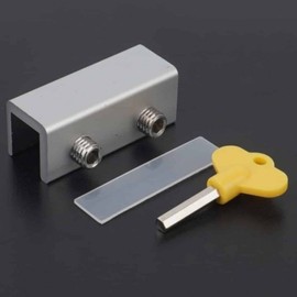 Window Frame Stopper (1-Hole, 2-Hole), Sash Stopper, Window Lock Device Window Frame Fixing Bracket 2-Hole 4ea
