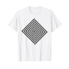 Abstract Sign Geometric Triangle Shapes T-Shirt
