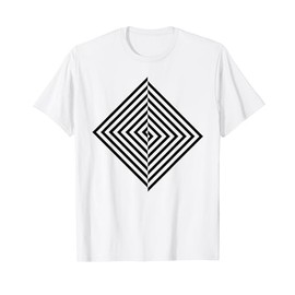 Abstract Sign Geometric Triangle Shapes T-Shirt