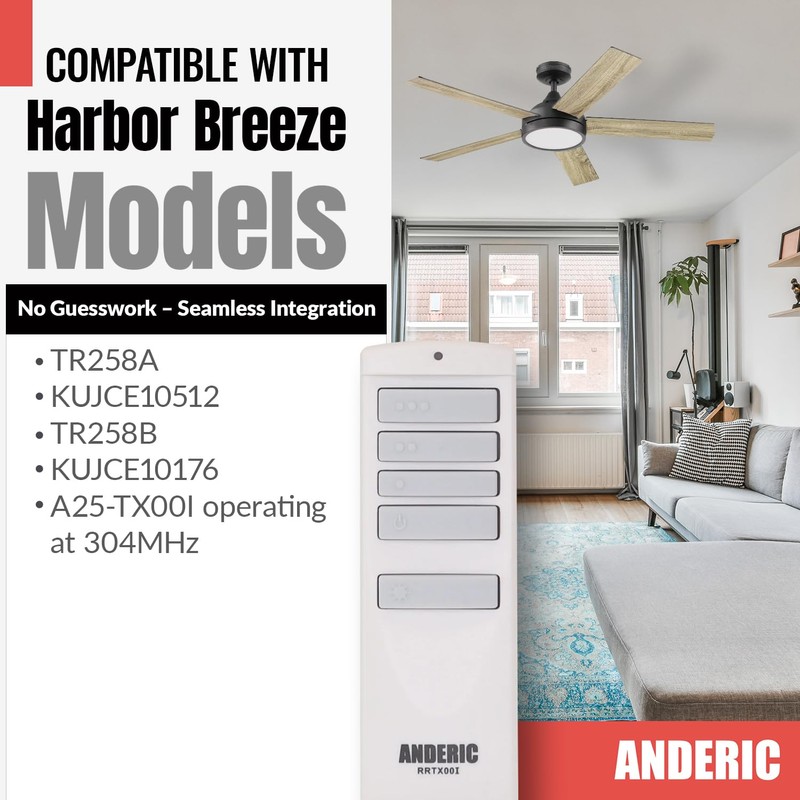 ANDERIC A25-TX00I / A25-TX001 / TR258A / KUJCE10512 for Harbor