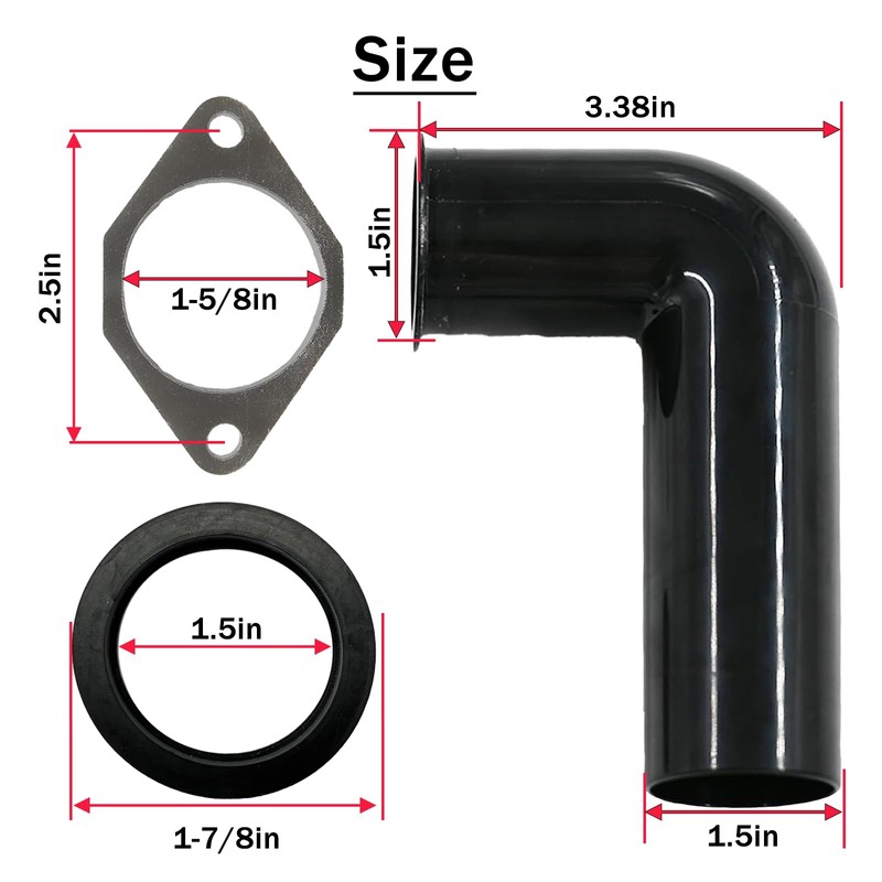 Garbage Disposal Drain Elbow Replacement Kit,Garbage Disposal Drain And Gasket