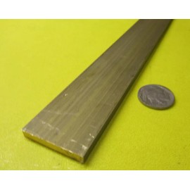 Basic 360 Brass Flat Bar 3/16" Thick x 1 1/4" Wide x 24.0" Length