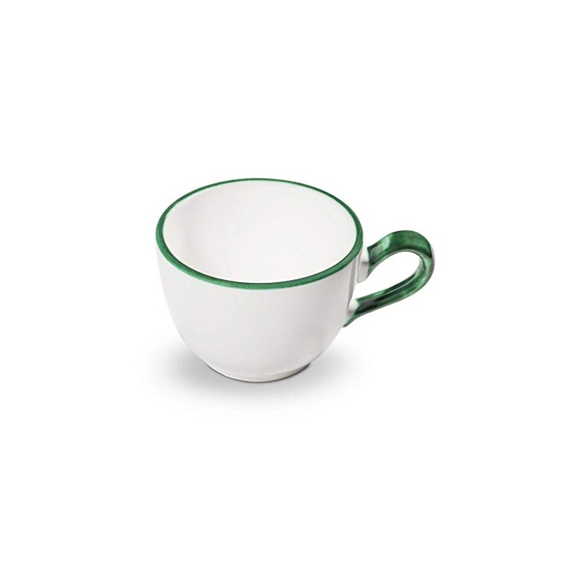 GMUNDNER KERAMIK Green Edge Coffee Cup Smooth Capacity 0.19 Litres
