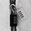 4-Digit Aluminum Combination Lock, Security Device, Locker Key Dial 4-Digit Aluminum Lock Silver 2ea