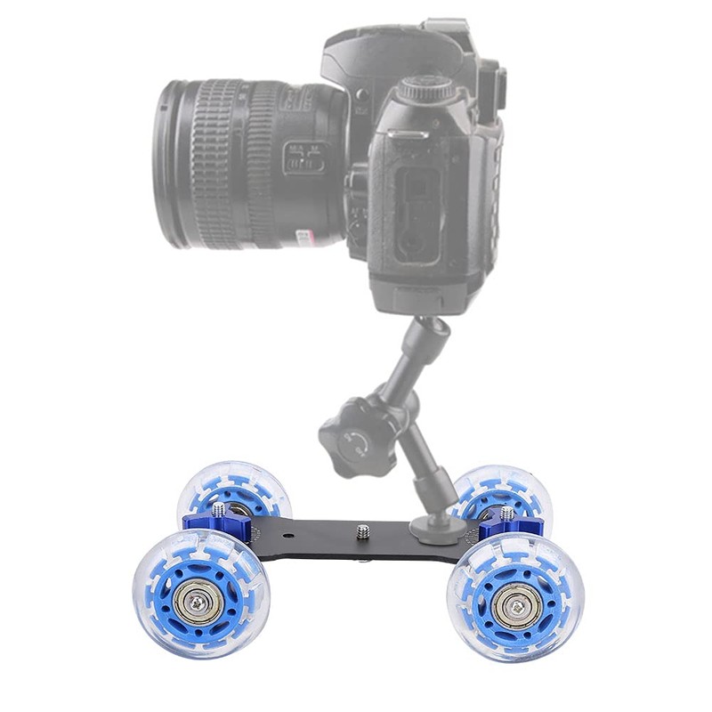 Luqeeg Camera Dolly Skater, Mini Camera Dolly Roller, 10 kg