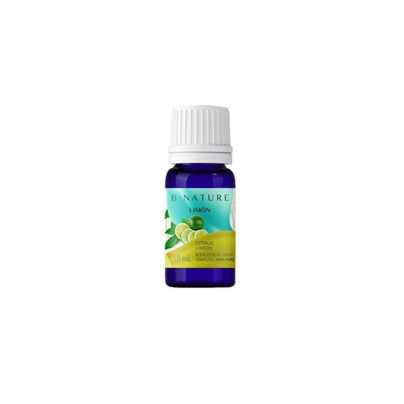 Aceite esencial de limon bnature 10 ml aromaterapia citrus limon