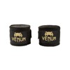 Venum, Kontact Boxing Hand Wraps, Men's, 4.5m, Black/Gold