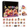 2026 Halloween Countdown Calendar, Reusable Miniature Pumpkin Set, Gift