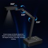 USB Document Camera, 4K Ultra HD USB Visualizer A3 Size,