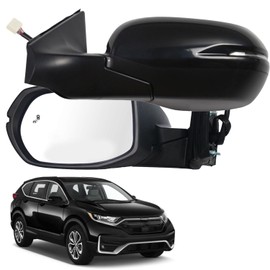 Marretoo for Honda CRV 2017-2022 Side Mirror Assembly Driver Side for HONDA CRV Accessories 9pins |POWER+SIGNAL+HEAT+BSM Replaces HO1320318(LH)