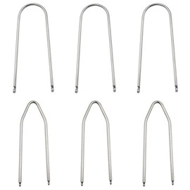 6 Pieces Car Radio Removal Pry Tool Kit, U-Shaped &V-Type Automotive Car Radio Removal Pry Tool Kit Stainless Steel Car Radio Removal Tool for Disassembly of Most Car Audio Frequency Converter
